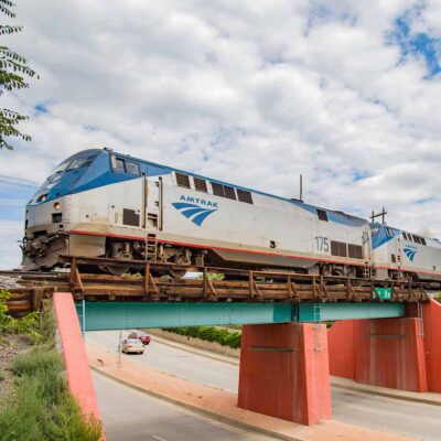 The Amtrak Southwest Chief in New Mexico
