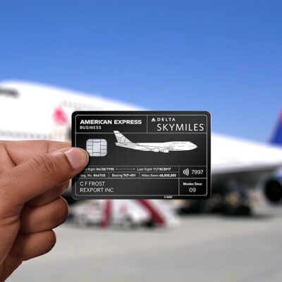 The Boeing 747 Delta SkyMiles Reserve American Express Card