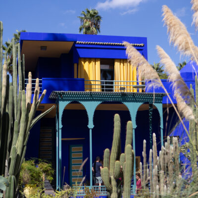 Museum of Yves Saint Laurent, Majorelle Garden, Marrakesh, Morocco.
