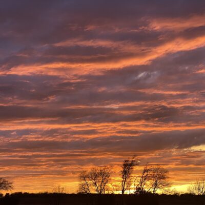 A beautiful Texas sunset