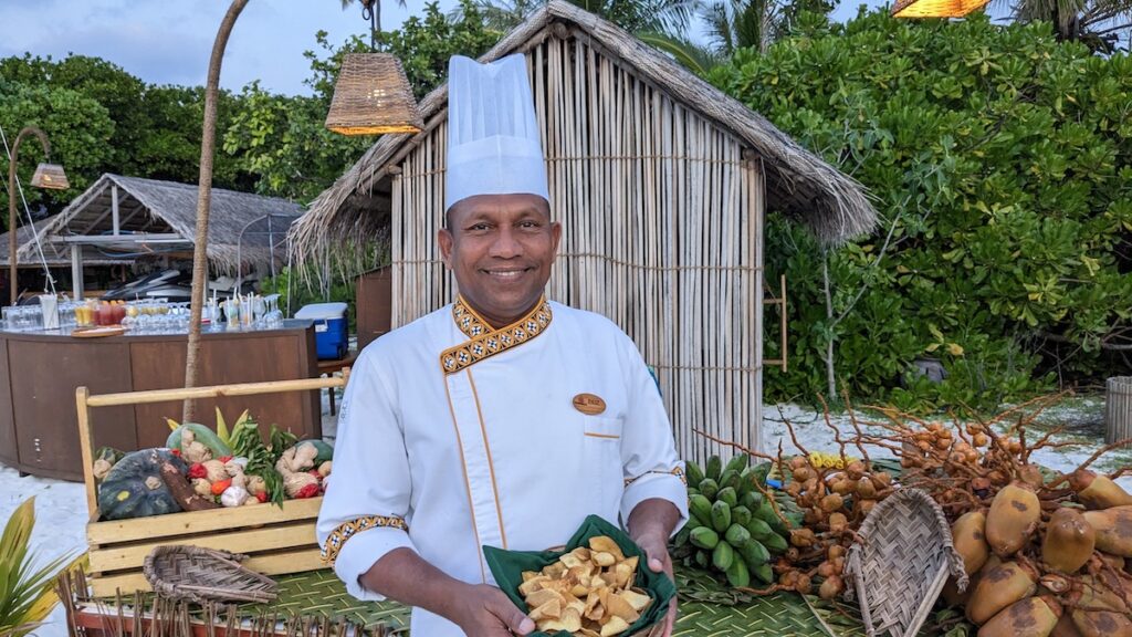 Chef in The Maldives